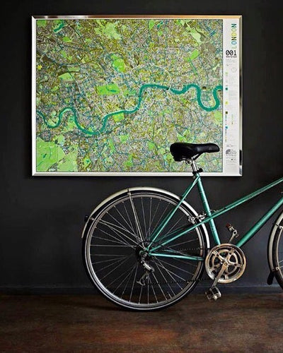 City Maps with Cycle Routes