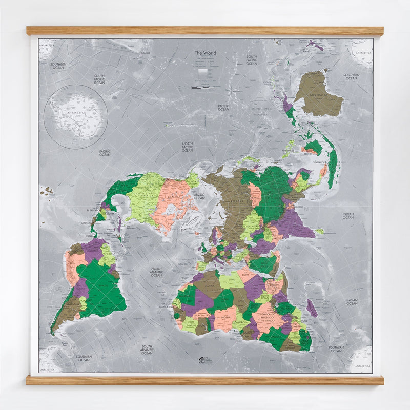 Centred on the Arctic — The Peirce Quincuncial Projection