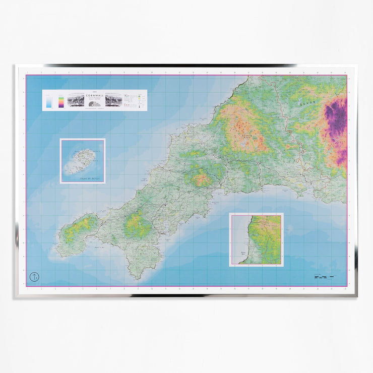 40% Off Framed Map