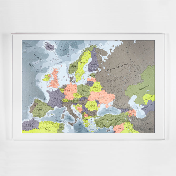 EUROPE WALL MAP