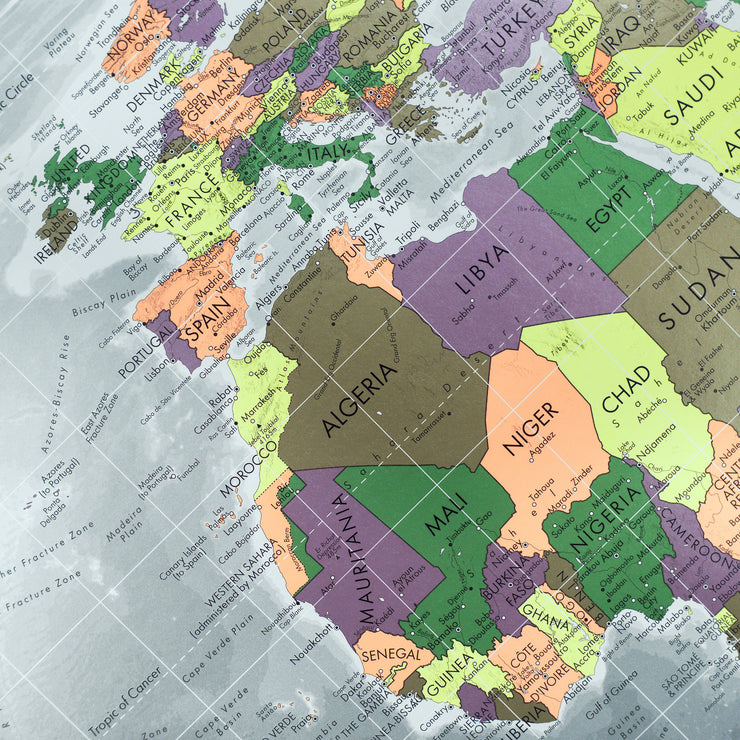 Future Map World Wall Map – The Future Mapping Company