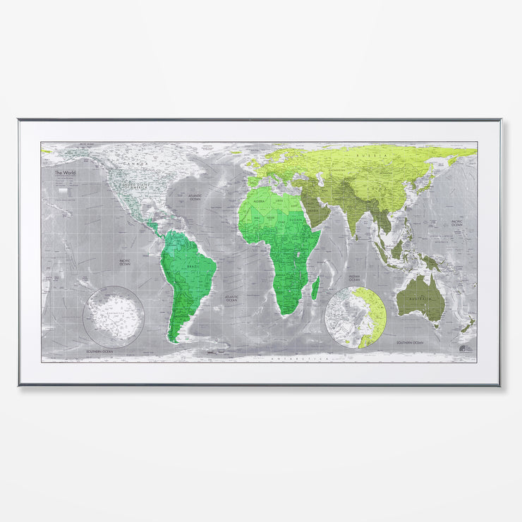 World Wall Map – The Future Mapping Company