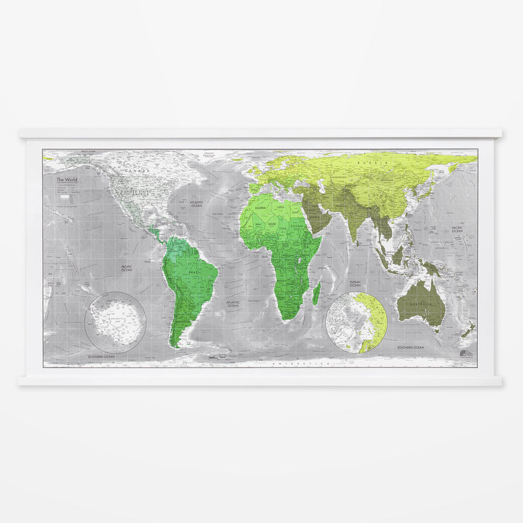 World Wall Map – The Future Mapping Company