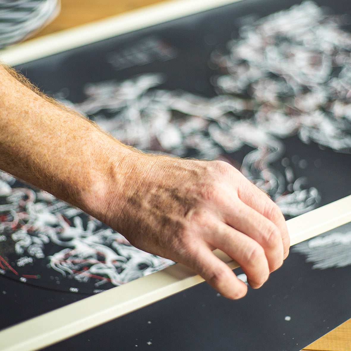 Wooden Hanging Rails for Maps – The Future Mapping Company