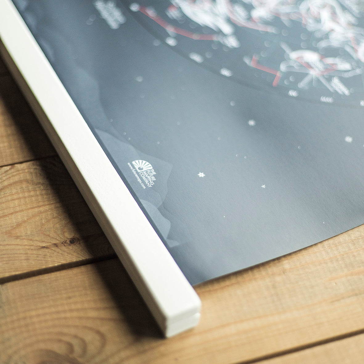 Wooden Hanging Rails for Maps – The Future Mapping Company