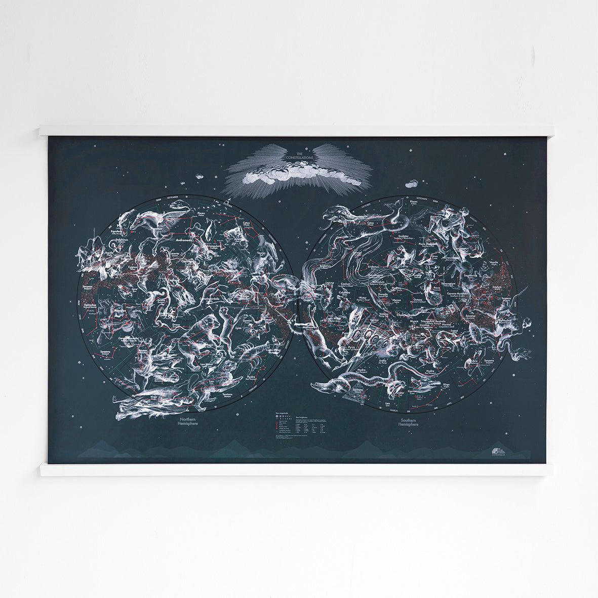 Wooden Hanging Rails for Maps – The Future Mapping Company