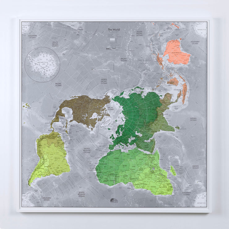 50% Off Paper Peirce Quincuncial Map