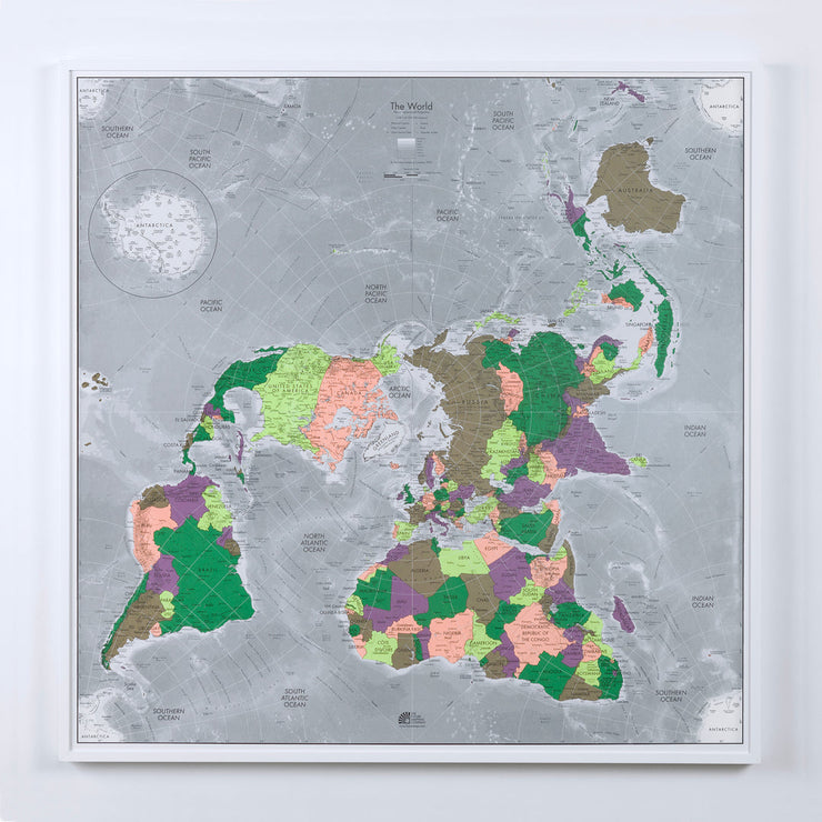 35% Off Framed Map