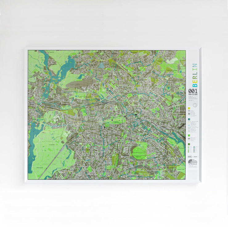 50% Off Plastic Berlin City Map