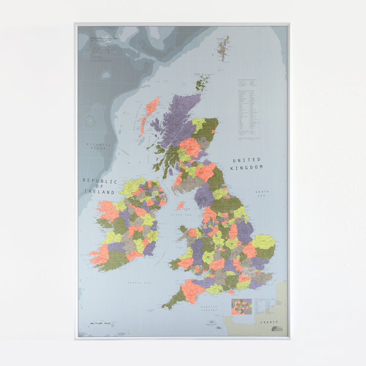 40% Off Framed Map