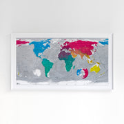50% Off Plastic Classic World Map