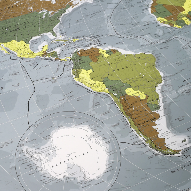 Cassic Maps Classic World Wall Map – The Future Mapping Company