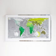 40% Off Framed & Magnetic Map