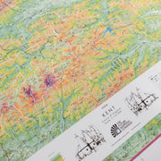 Kent County Wall Map – The Future Mapping Company