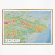Kent County Wall Map – The Future Mapping Company