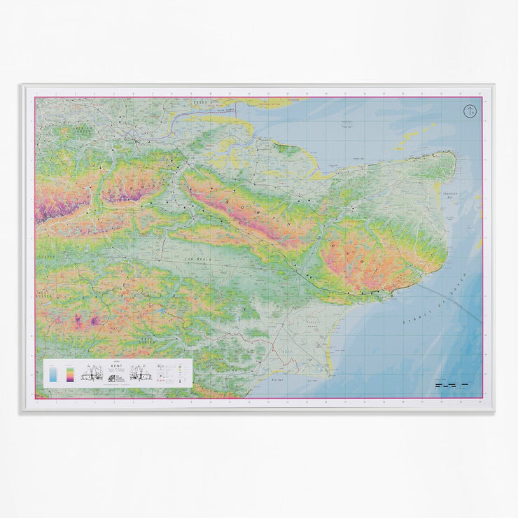 50% off Paper Kent County Map