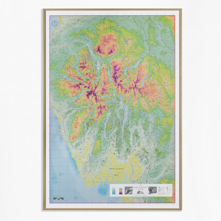 35% Off Framed Map