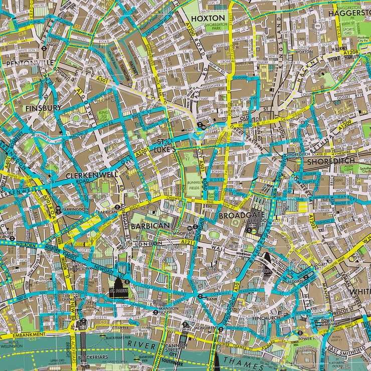 LONDON CITY MAP
