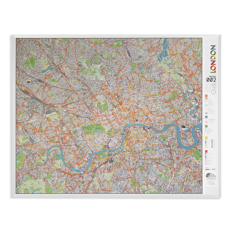 40% Off Framed & Magnetic Map