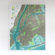50% Off Plastic New York City Map