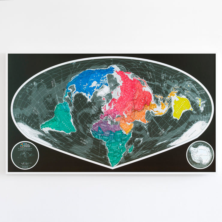 50% Off Framed Map