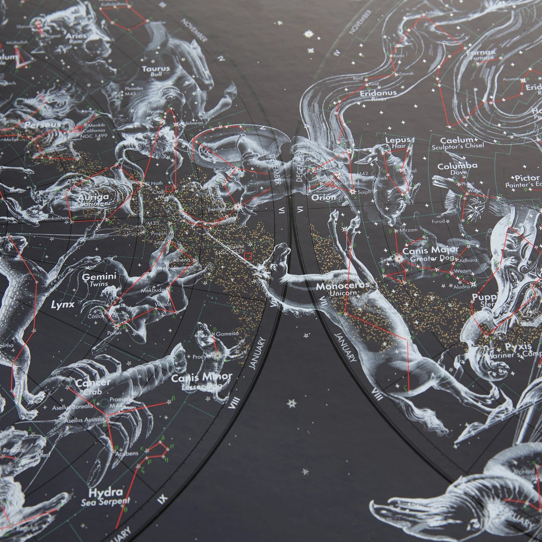 Star Map Constellation Project Examples Constellations Map Design Constellations Map Stars