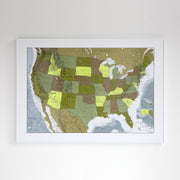 50% Off Magnetic USA Map