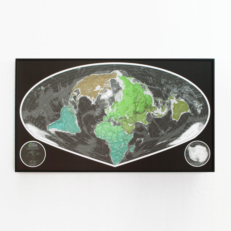 50% Off Magnetic Wide Angle World Map