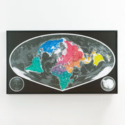 50% Off Plastic Wide Angle World Map