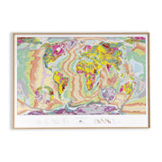 40% Off Framed Map